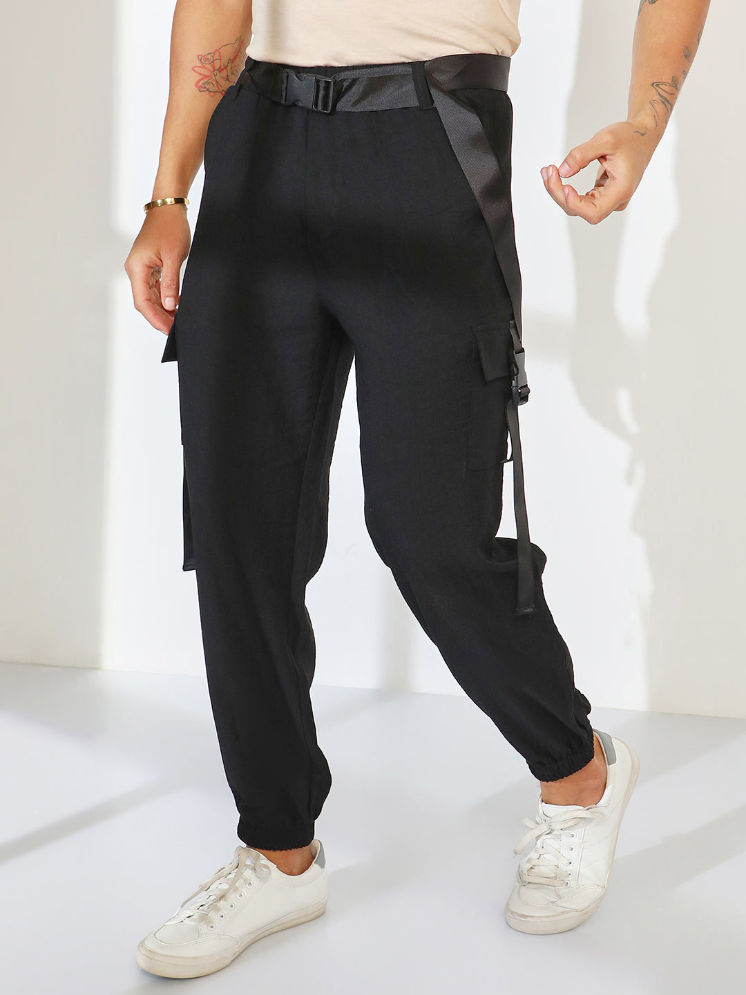 Cuffed Utility Trousers