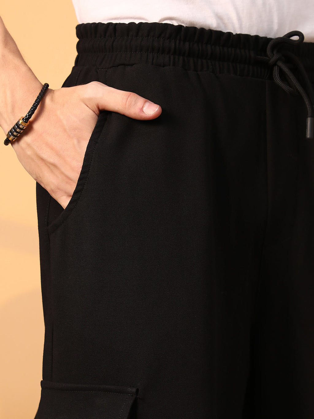 Solid Cargo Parachute Trousers