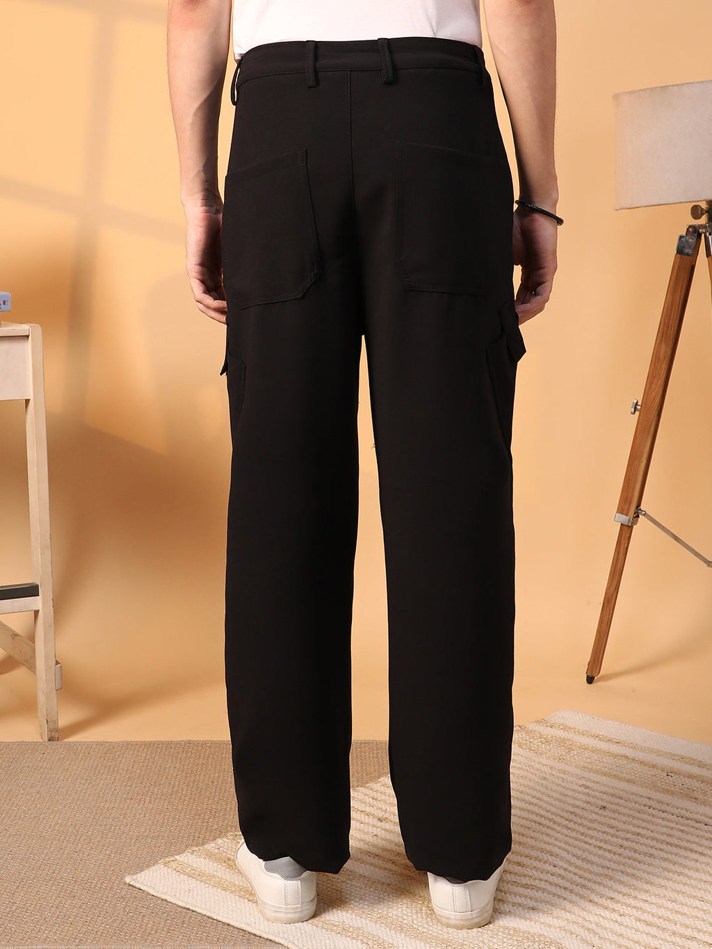 Asymmetrical Parachute Trousers
