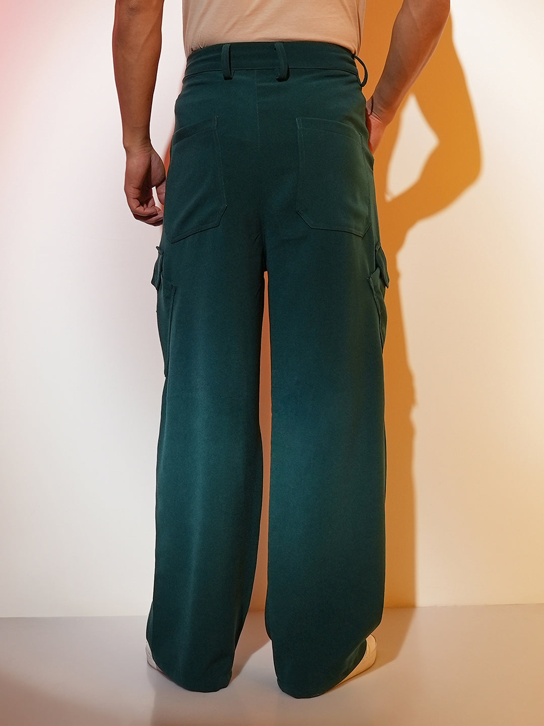 Asymmetrical Parachute Trousers