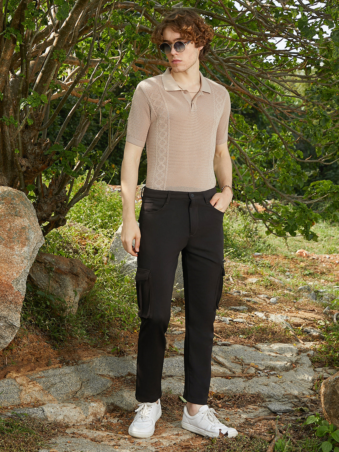 Slim-Fit Utility Trousers