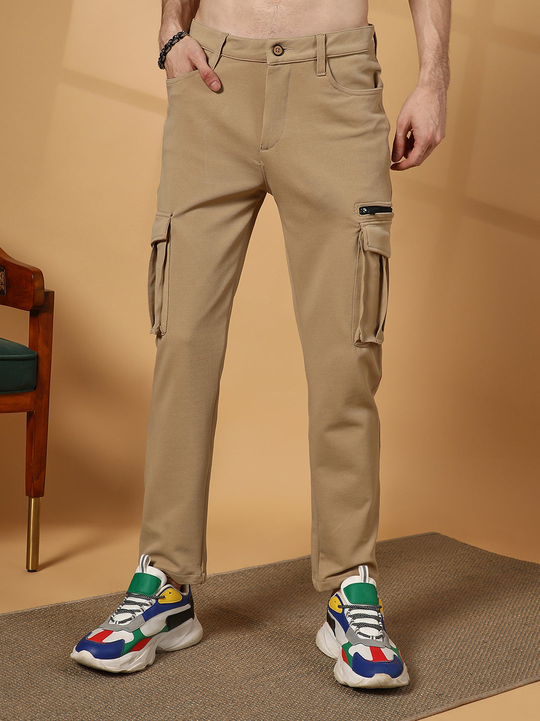 Chino Cargo Trousers