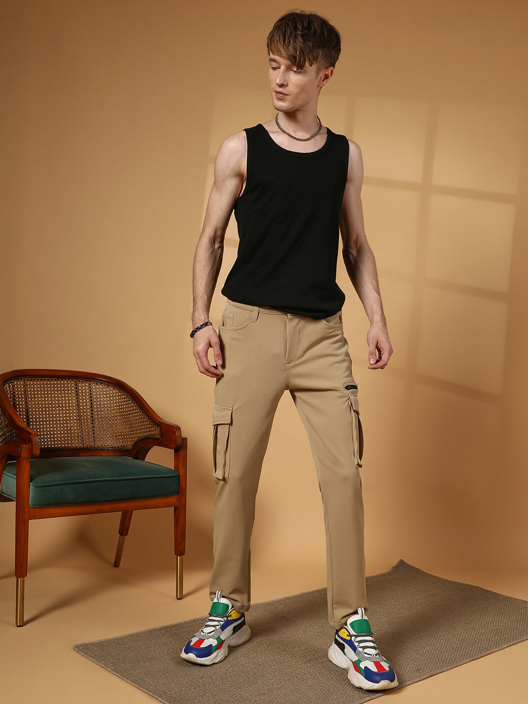 Chino Cargo Trousers