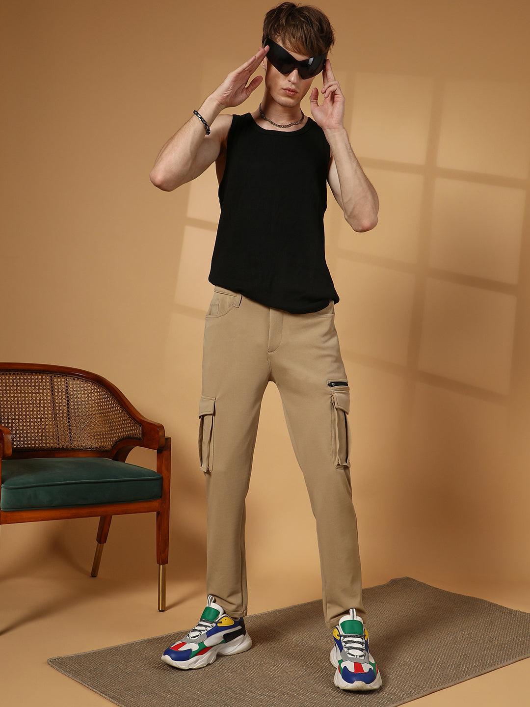 Chino Cargo Trousers