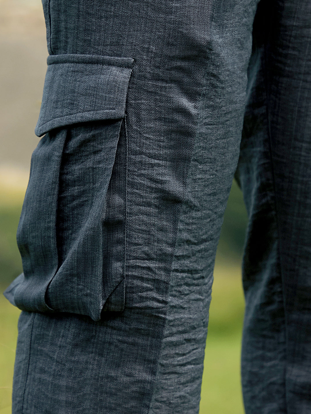 Lightweight - Crinkled Utility Trousers