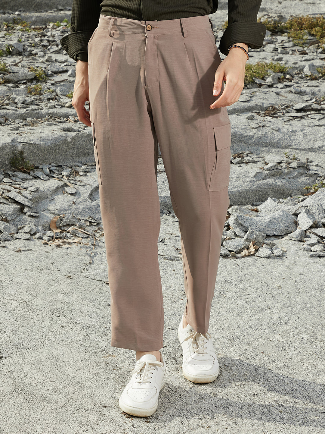 Lightweight - Crinkled Utility Trousers