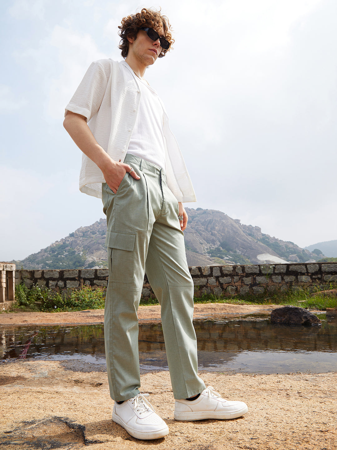 Slim-Fit Utility Trousers