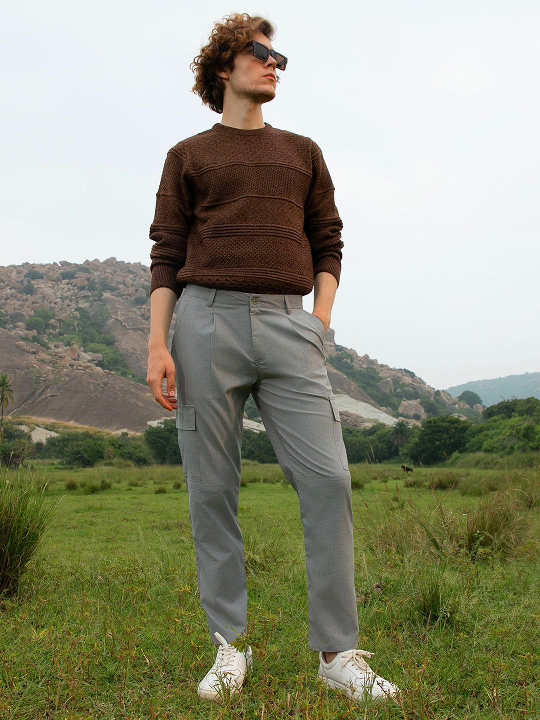 Slim-Fit Utility Trousers