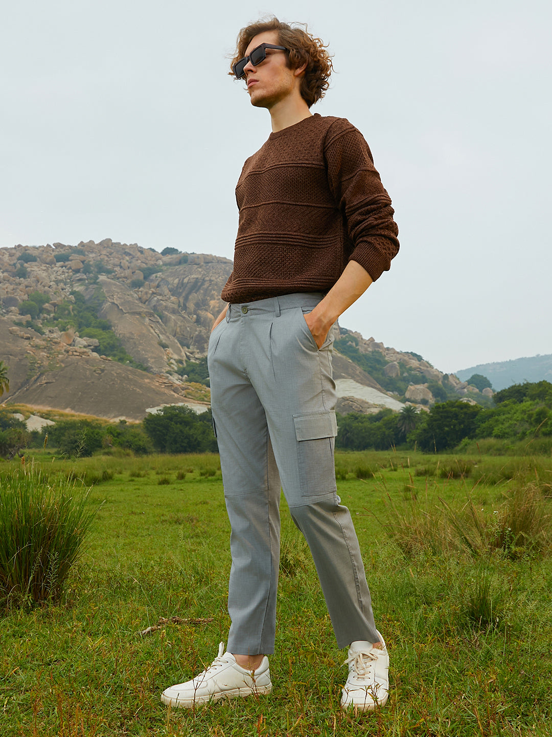 Slim-Fit Utility Trousers