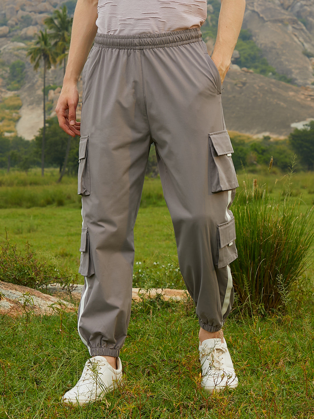 Cuffed Utility Pants