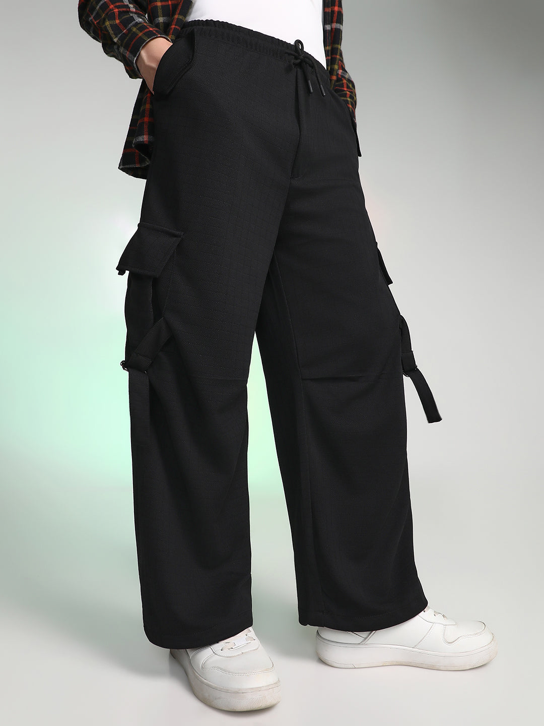 Textured Modular Utility Trousers