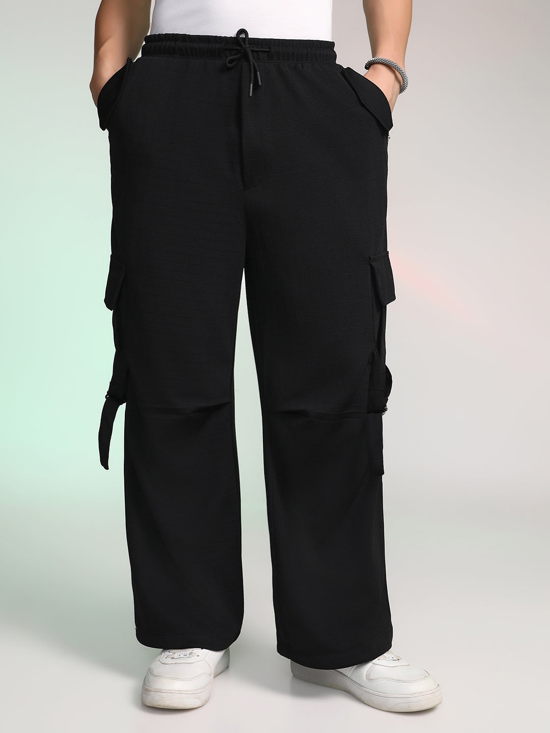 Textured Modular Utility Trousers