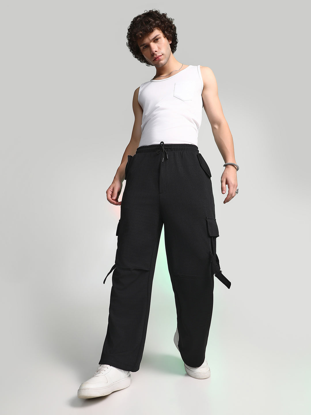 Textured Modular Utility Trousers