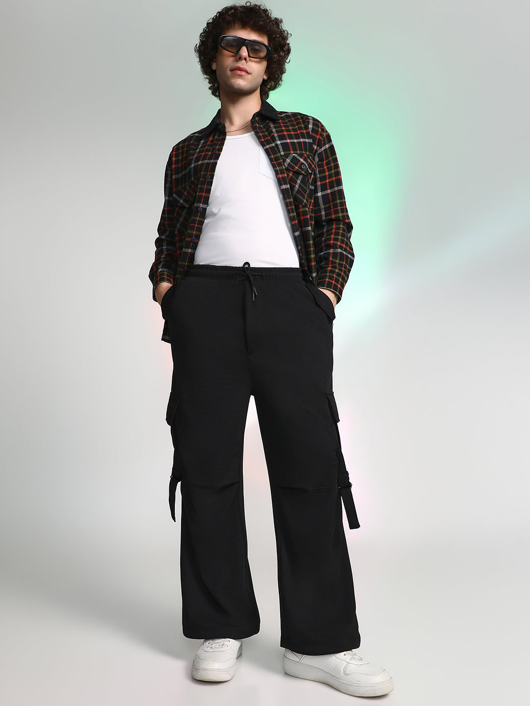 Textured Modular Utility Trousers