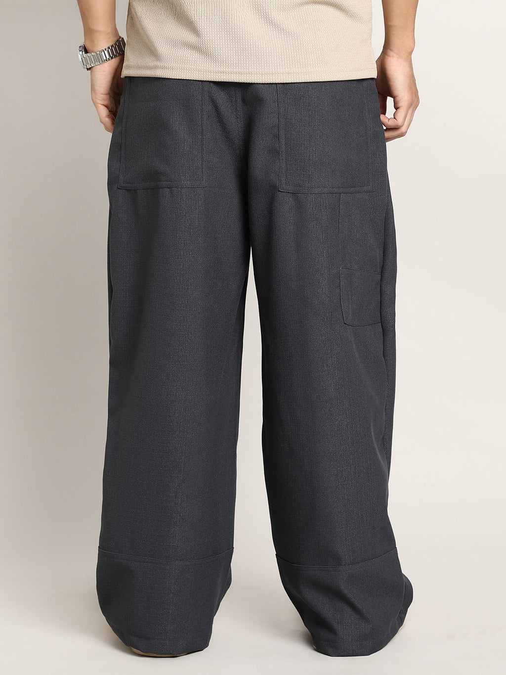 Lightweight - Panelled Baggy Cargo Trousers