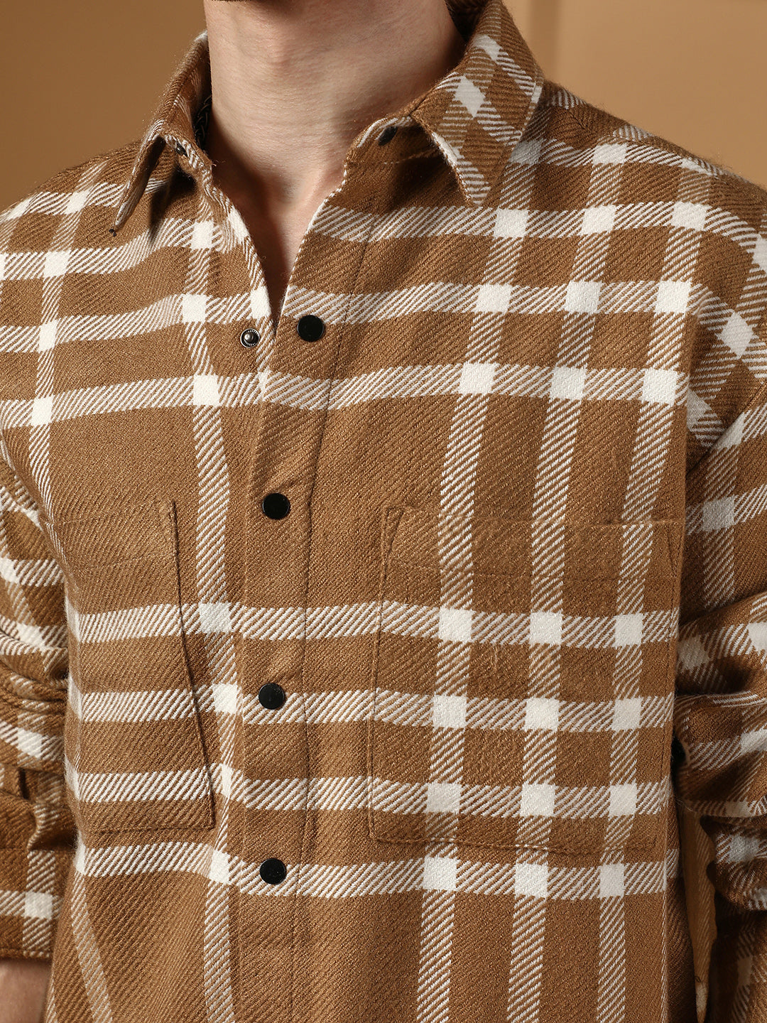 Checkered Utility Overshirt