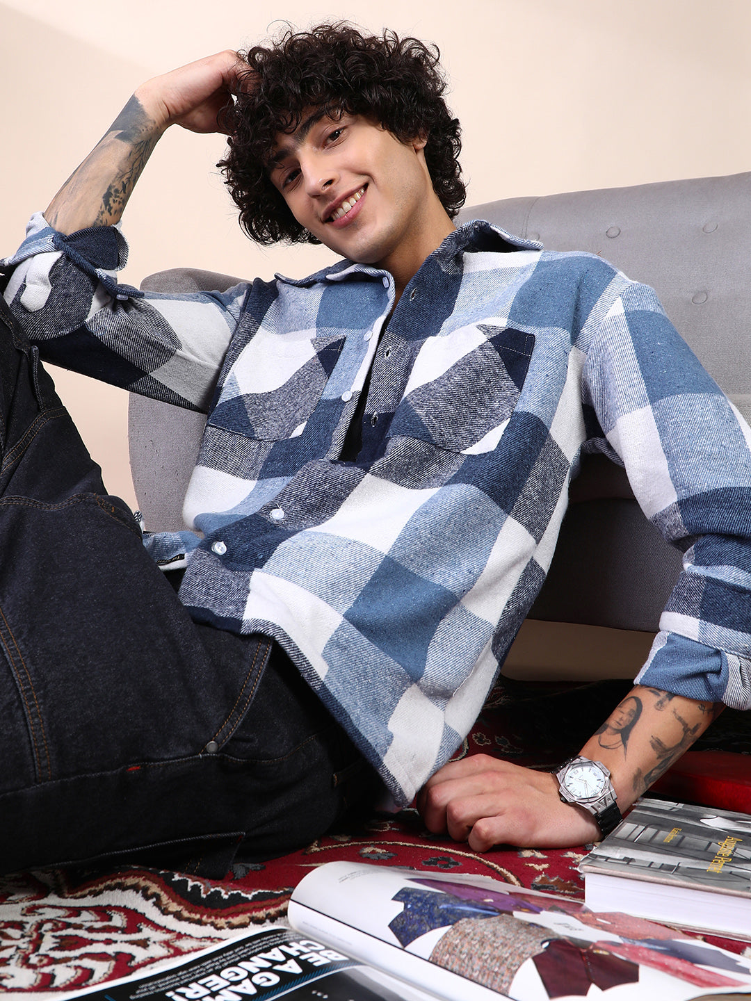 Buffalo-Check Utility Shacket