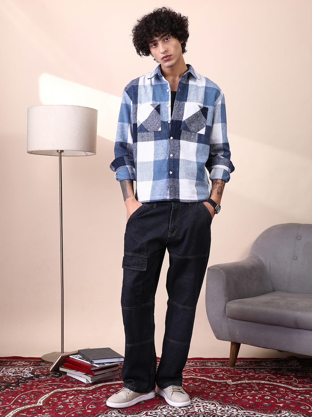 Buffalo-Check Utility Shacket