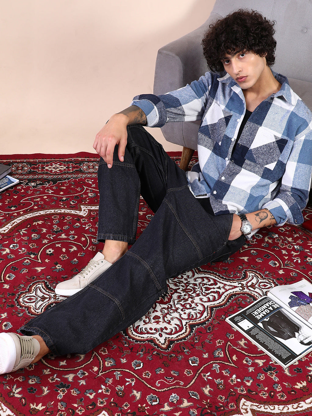 Buffalo-Check Utility Shacket