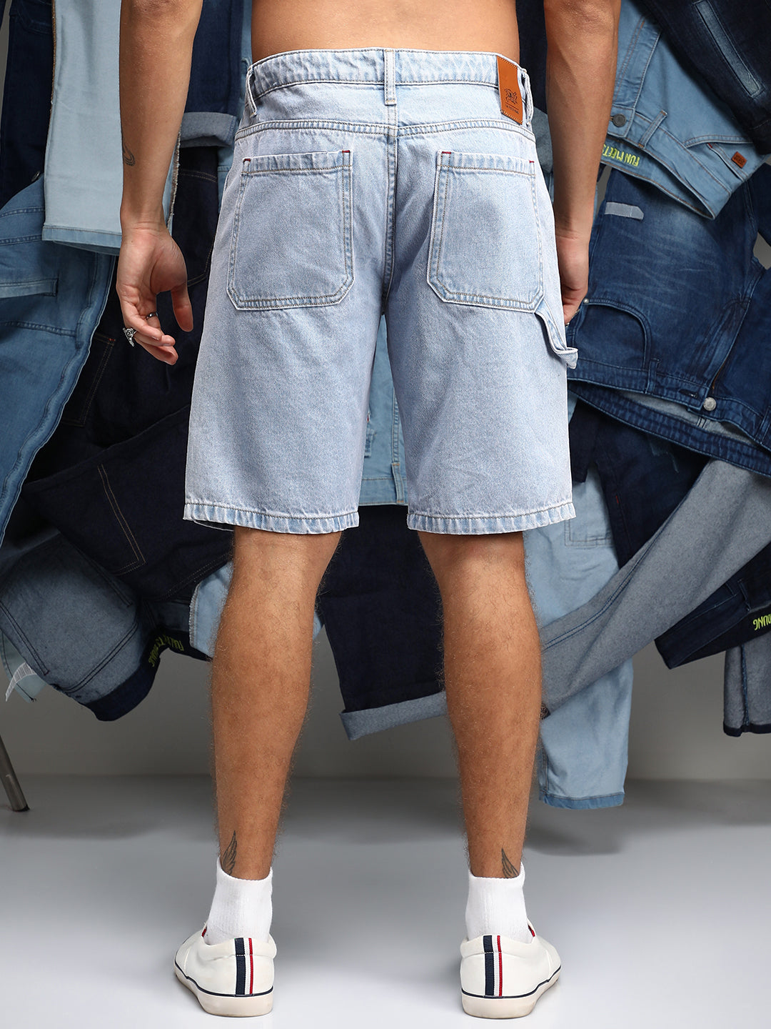 Carpenter Denim Shorts