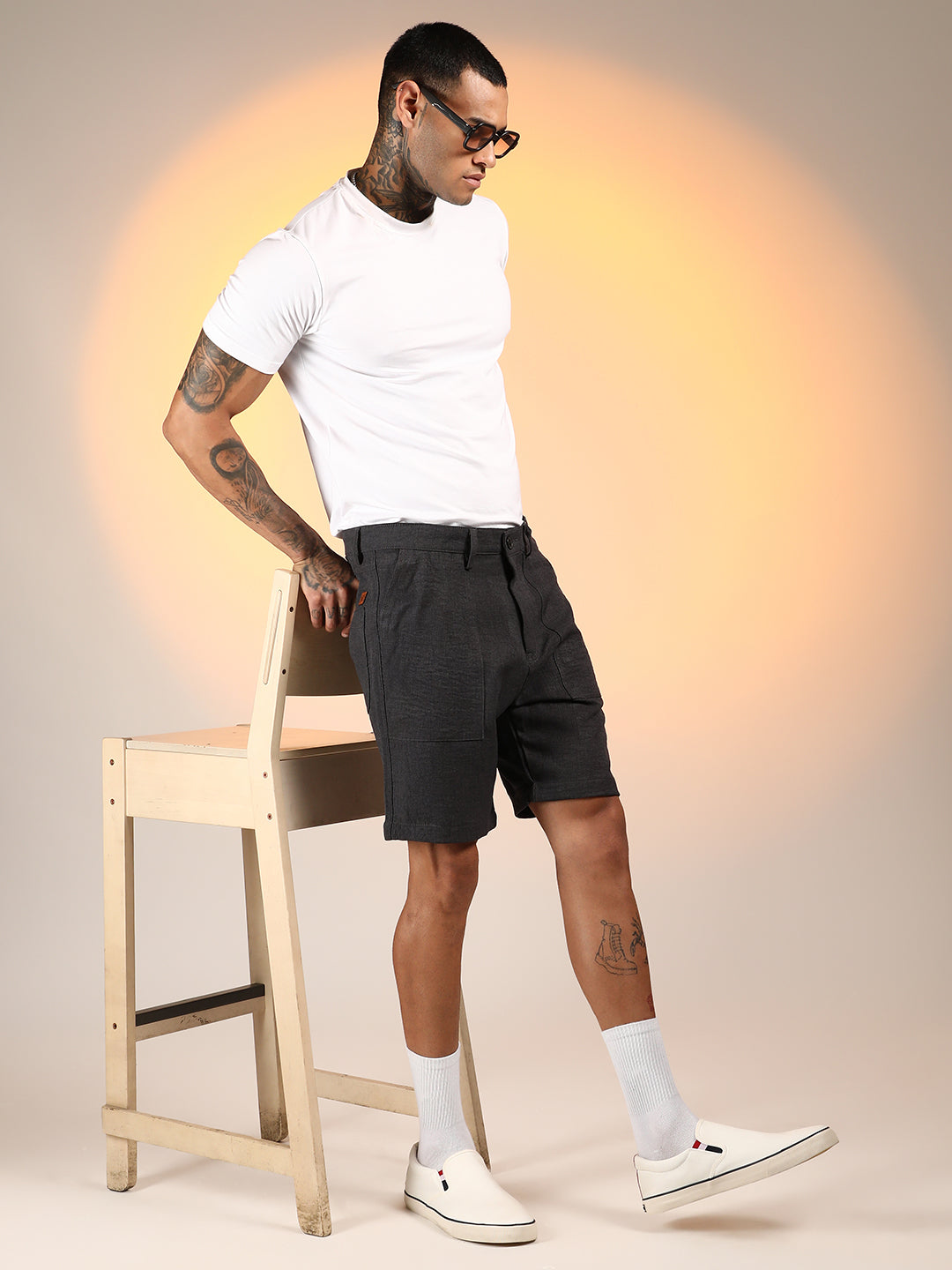 Tailored Carpenter Shorts