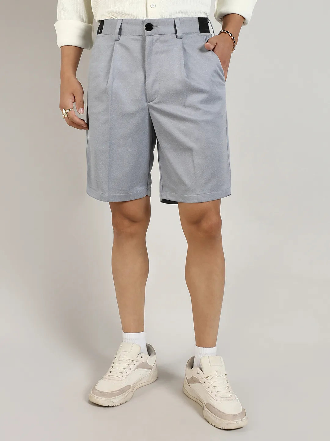 Tailored Straight-Fit Shorts