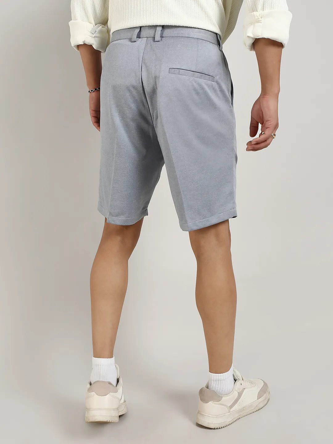 Tailored Straight-Fit Shorts