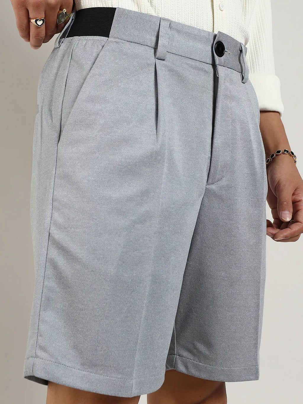 Tailored Straight-Fit Shorts