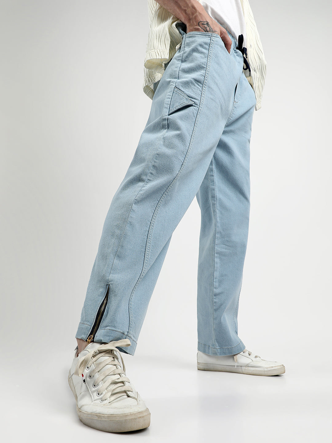 Straight-Fit Denim Jeans 30