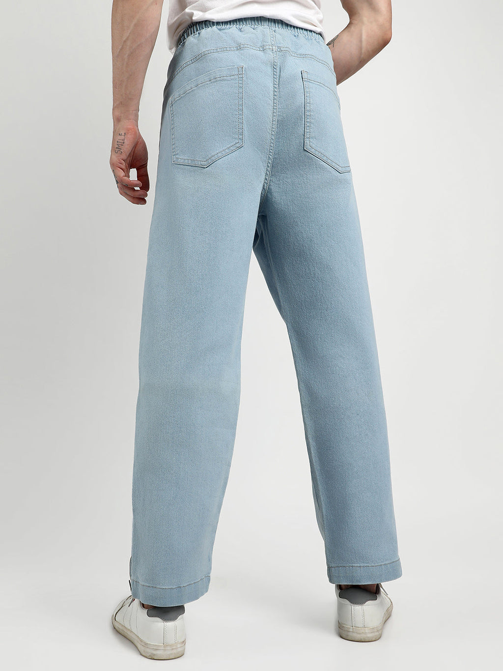 Straight-Fit Denim Jeans