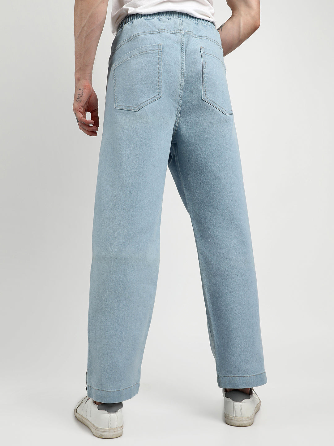 Straight-Fit Denim Jeans