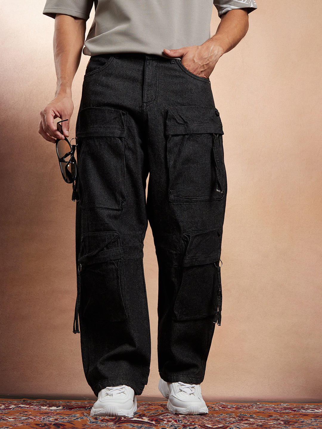 Baggy Utility Denim Jeans