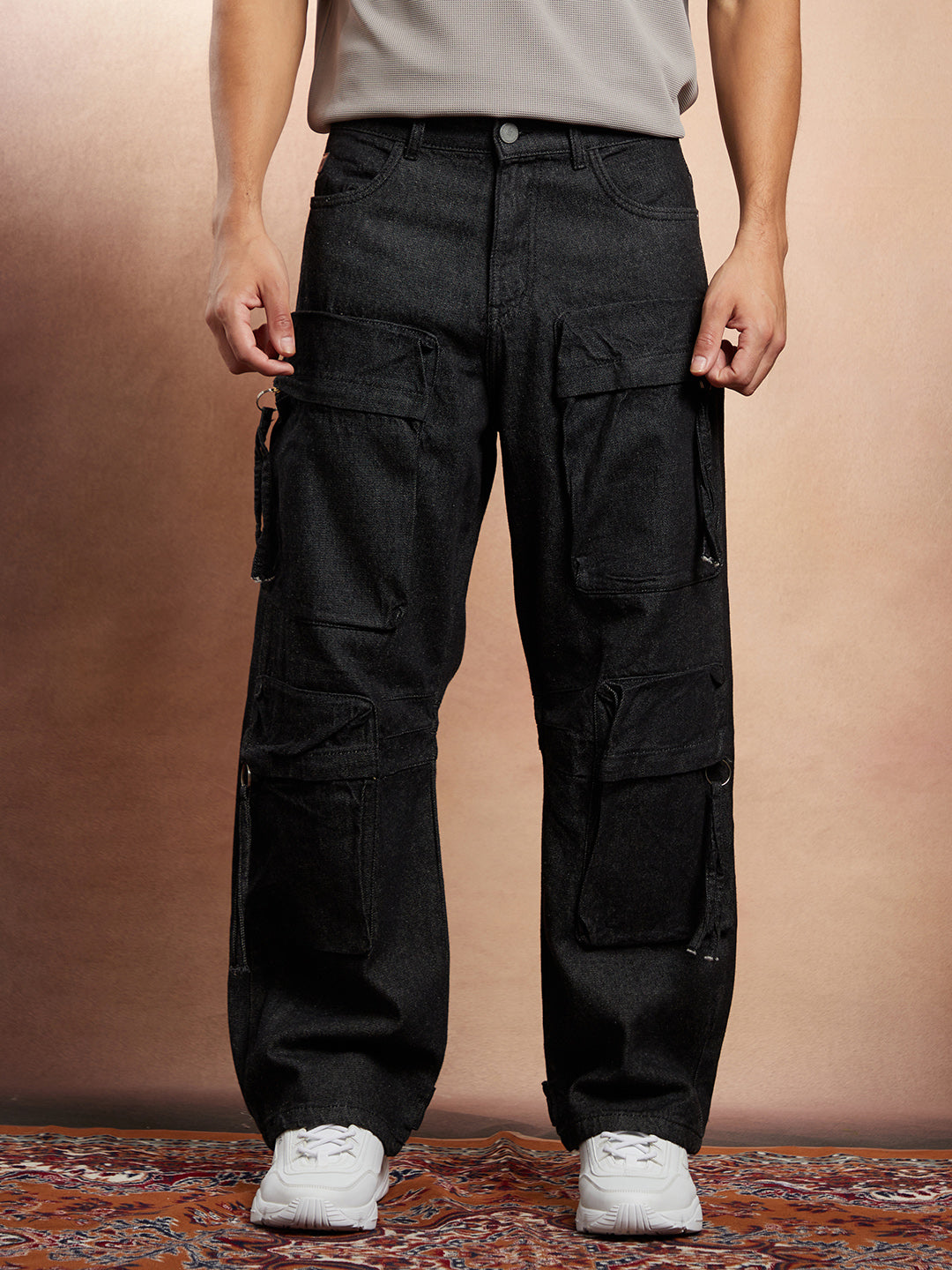 Baggy Utility Denim Jeans