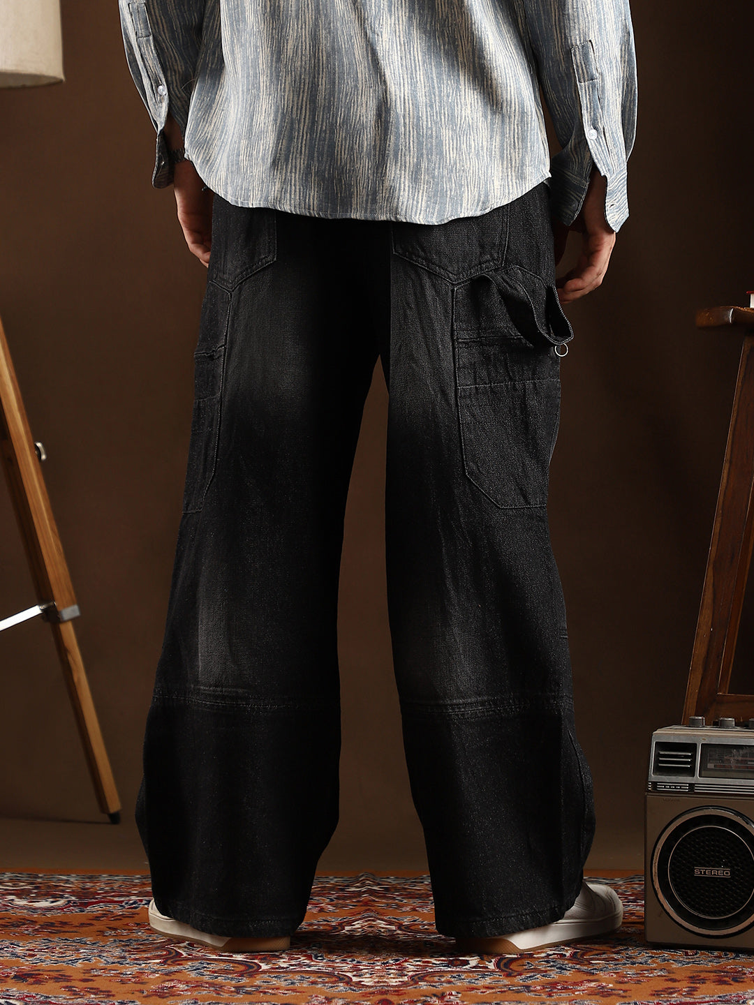 Tinted Panelled Denim Jeans