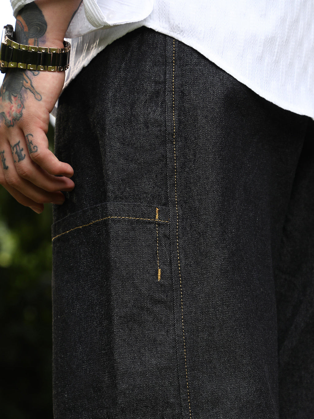 Baggy Cargo Denim Jeans