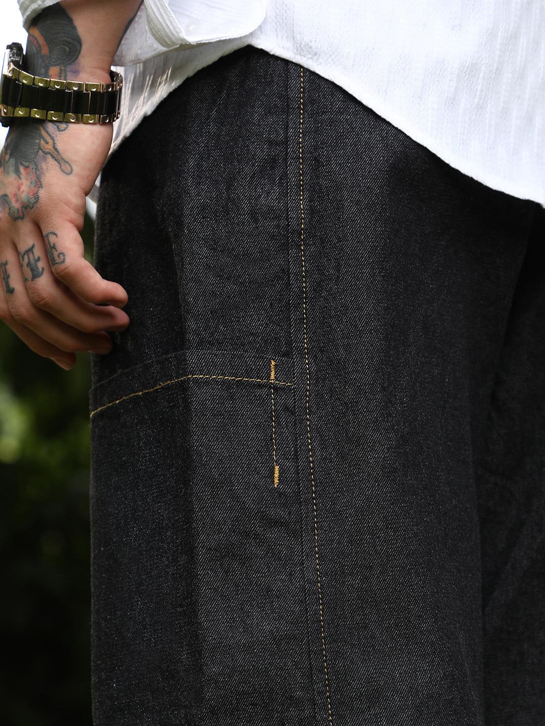 Baggy Cargo Denim Jeans