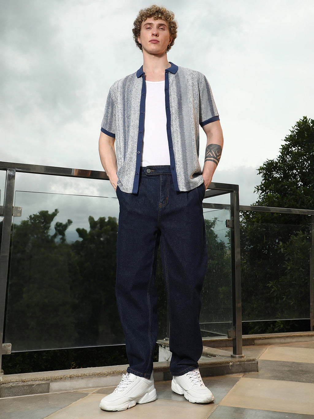 Dark Indigo Denim Jeans