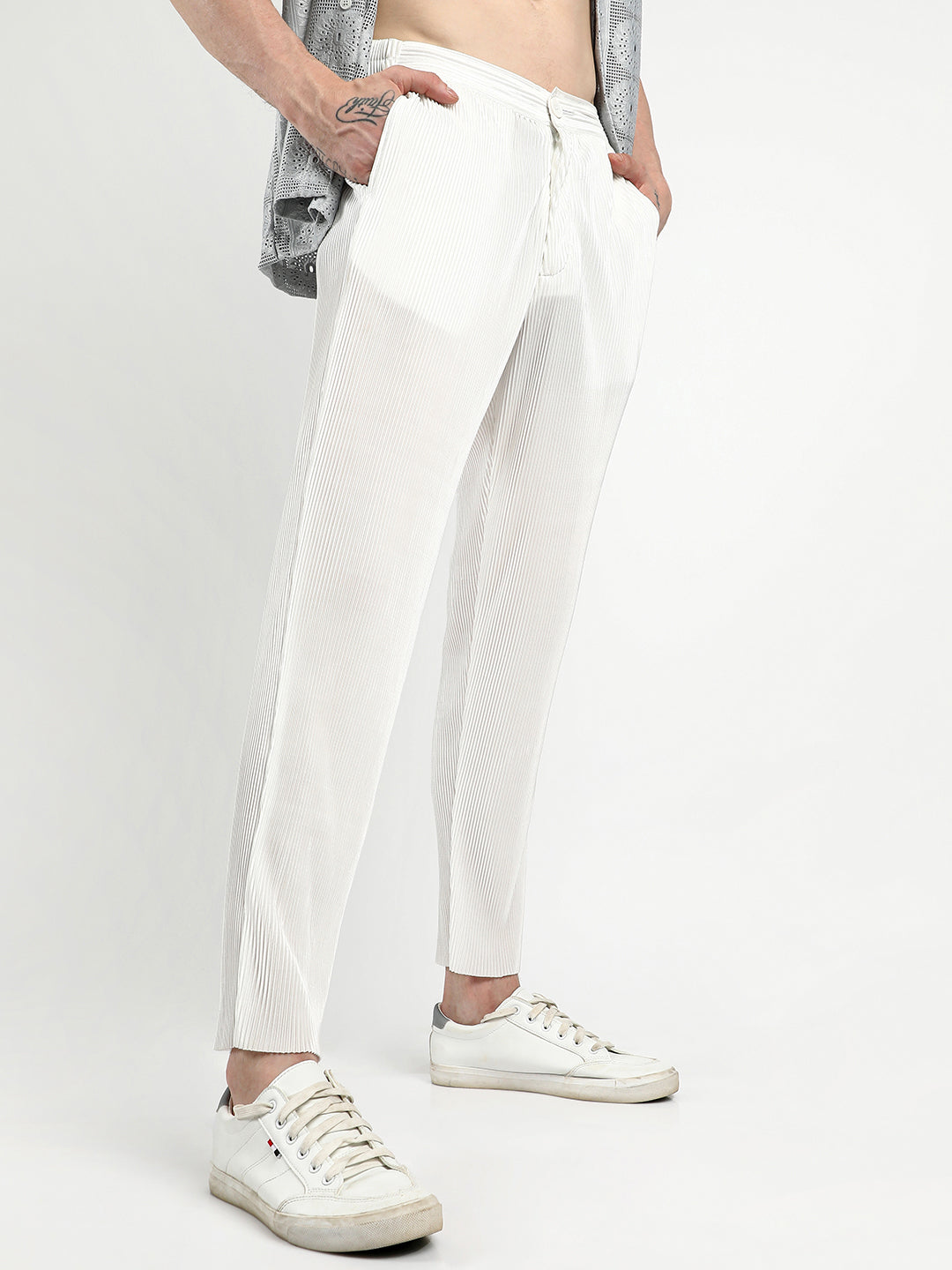 Tailored Pleated Trousers