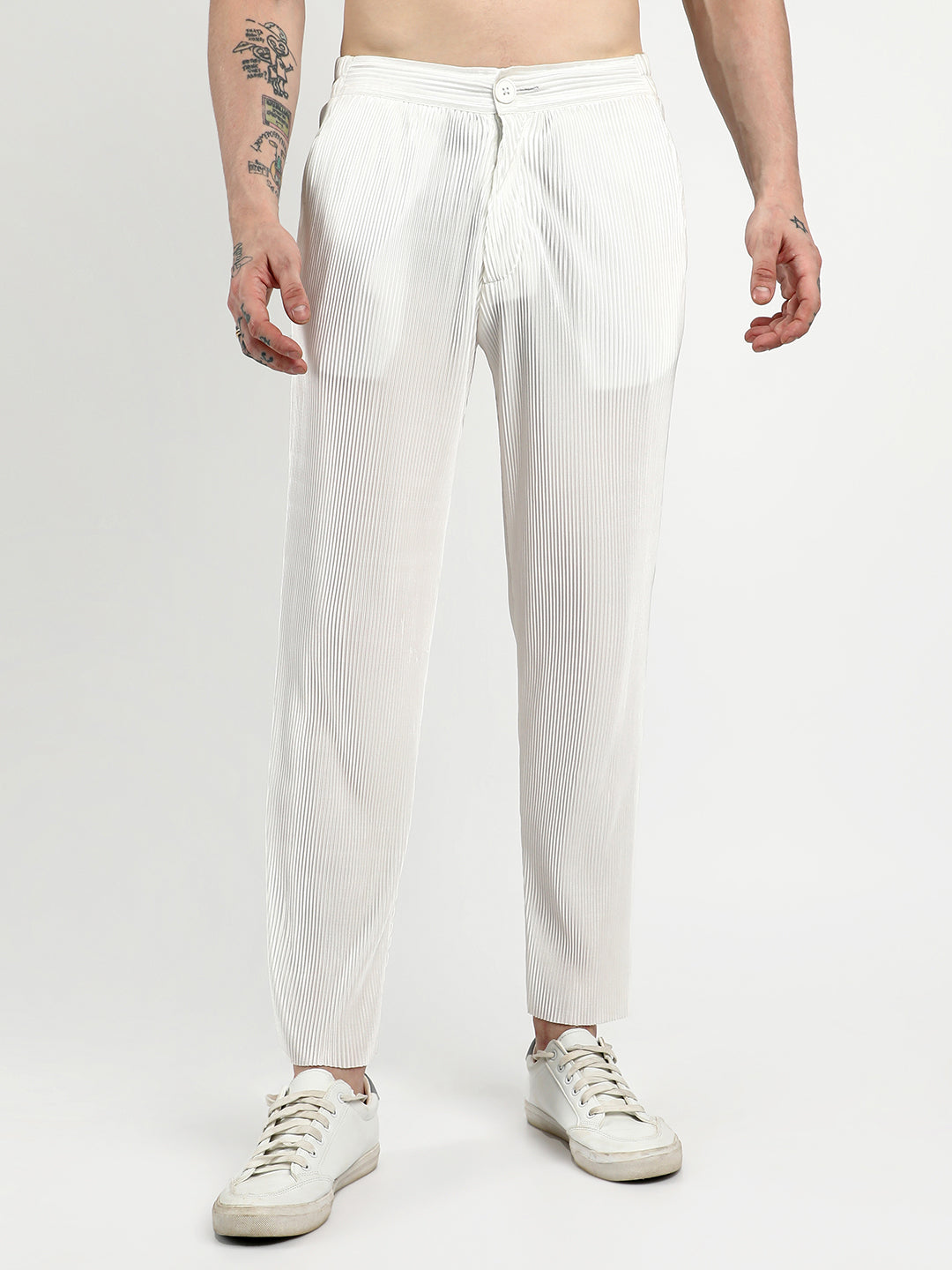 Tailored Pleated Trousers