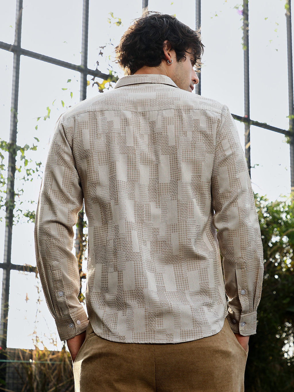 Weave-Block Utility Shirt