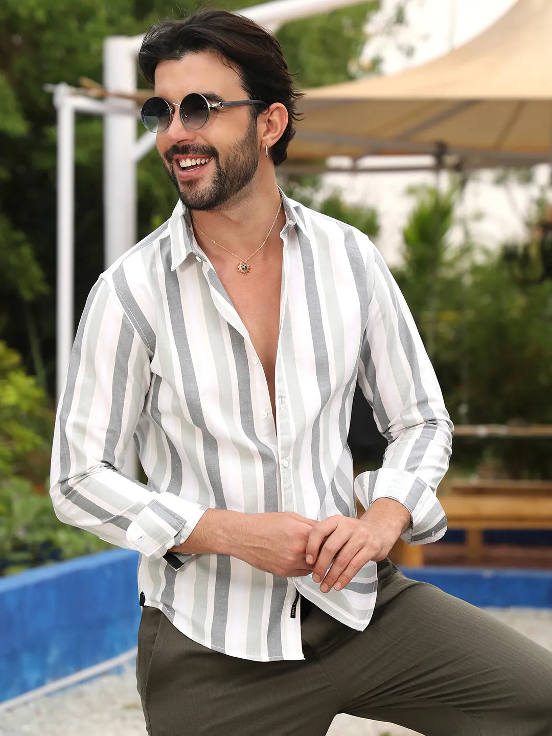 Multitrack Striped Shirt