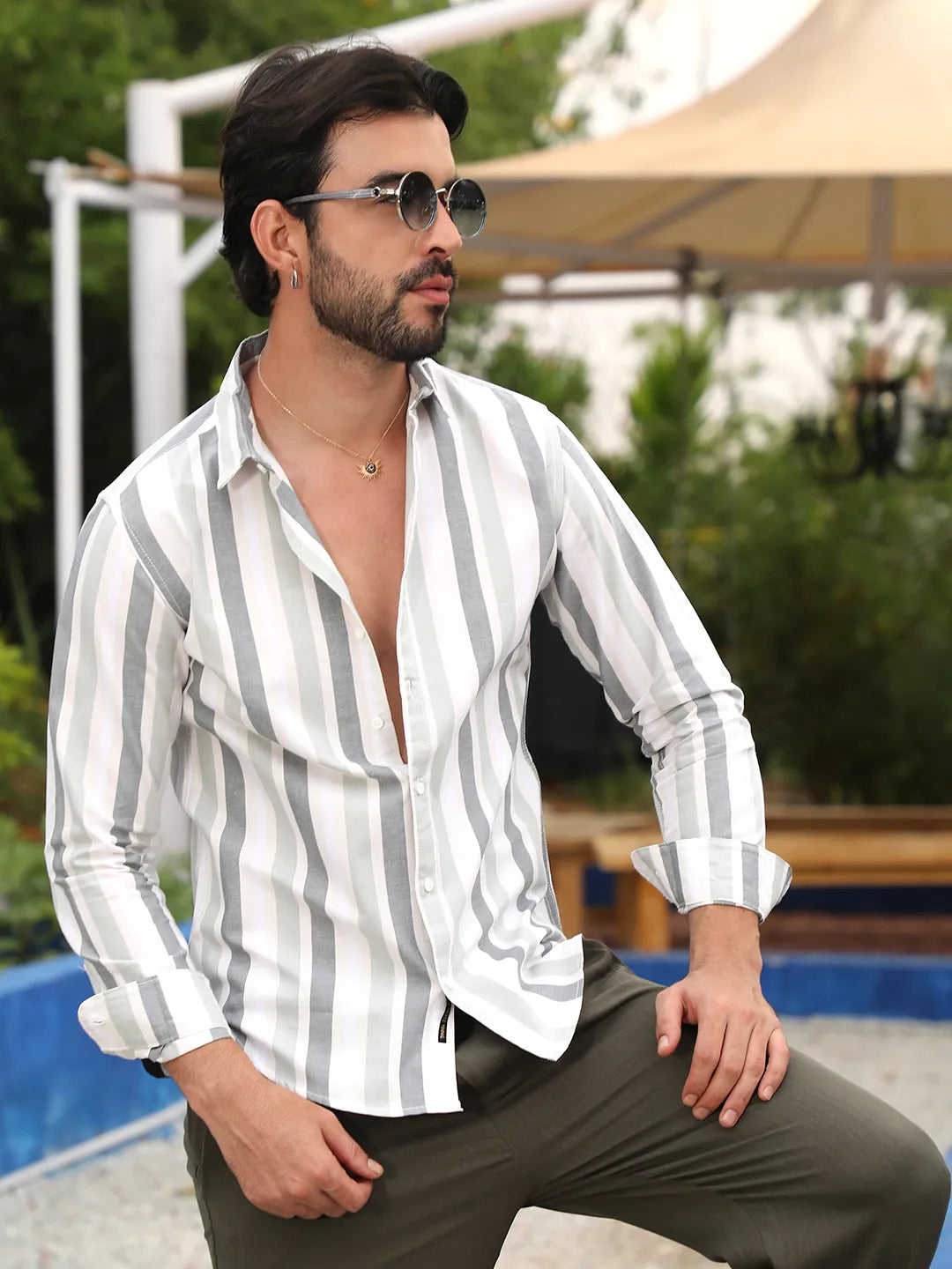 Multitrack Striped Shirt