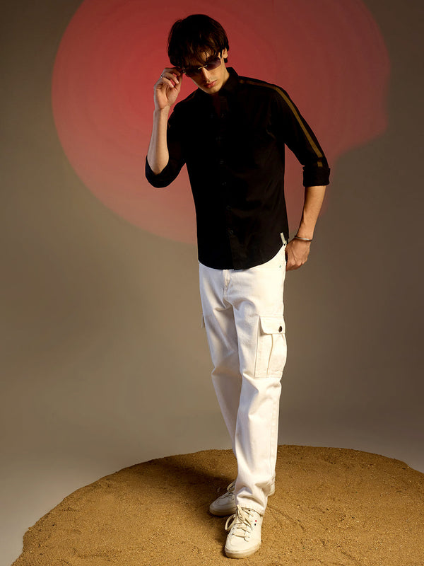 Side-Striped Shirt