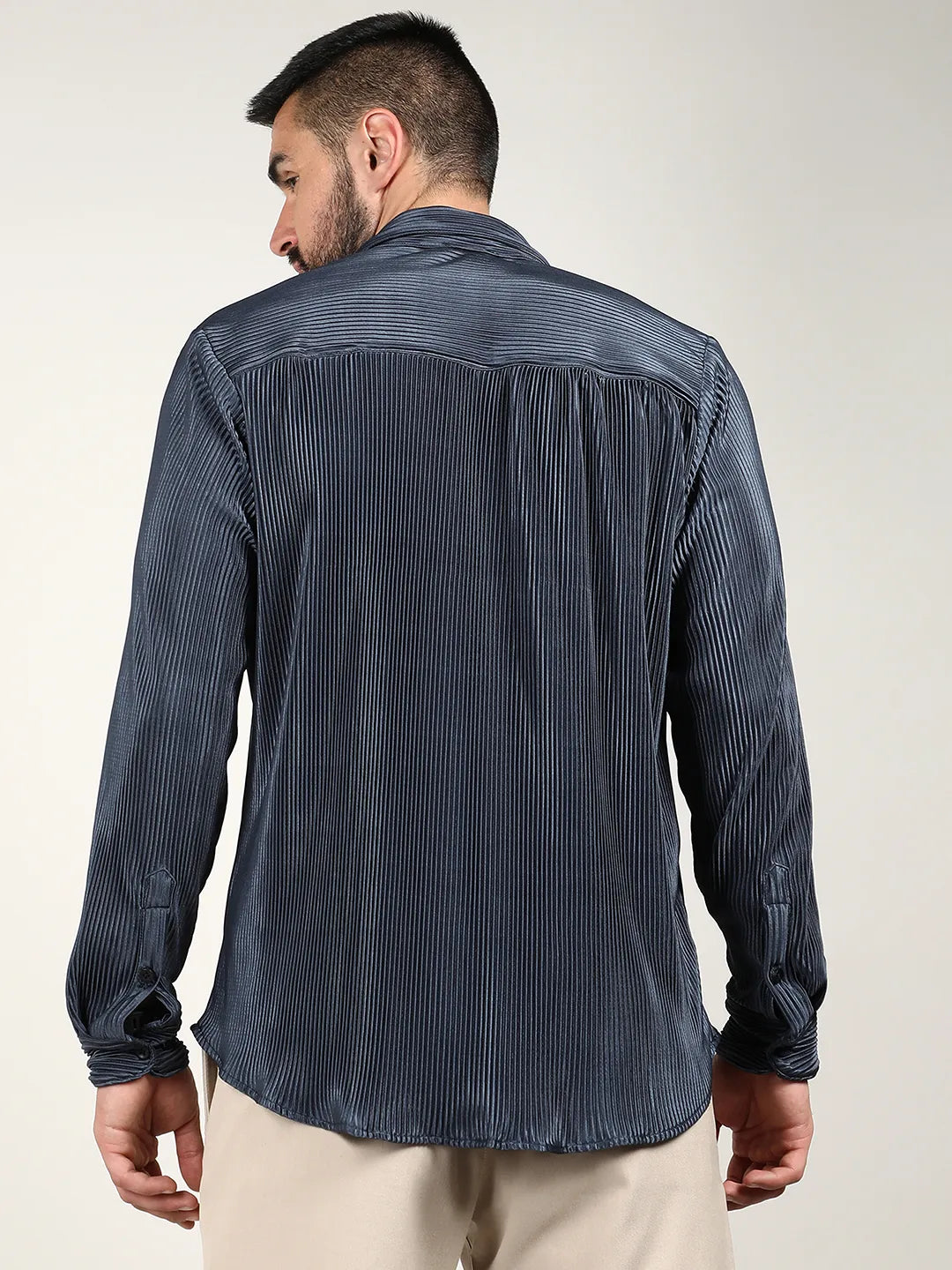 Pleat-Creased Shirt