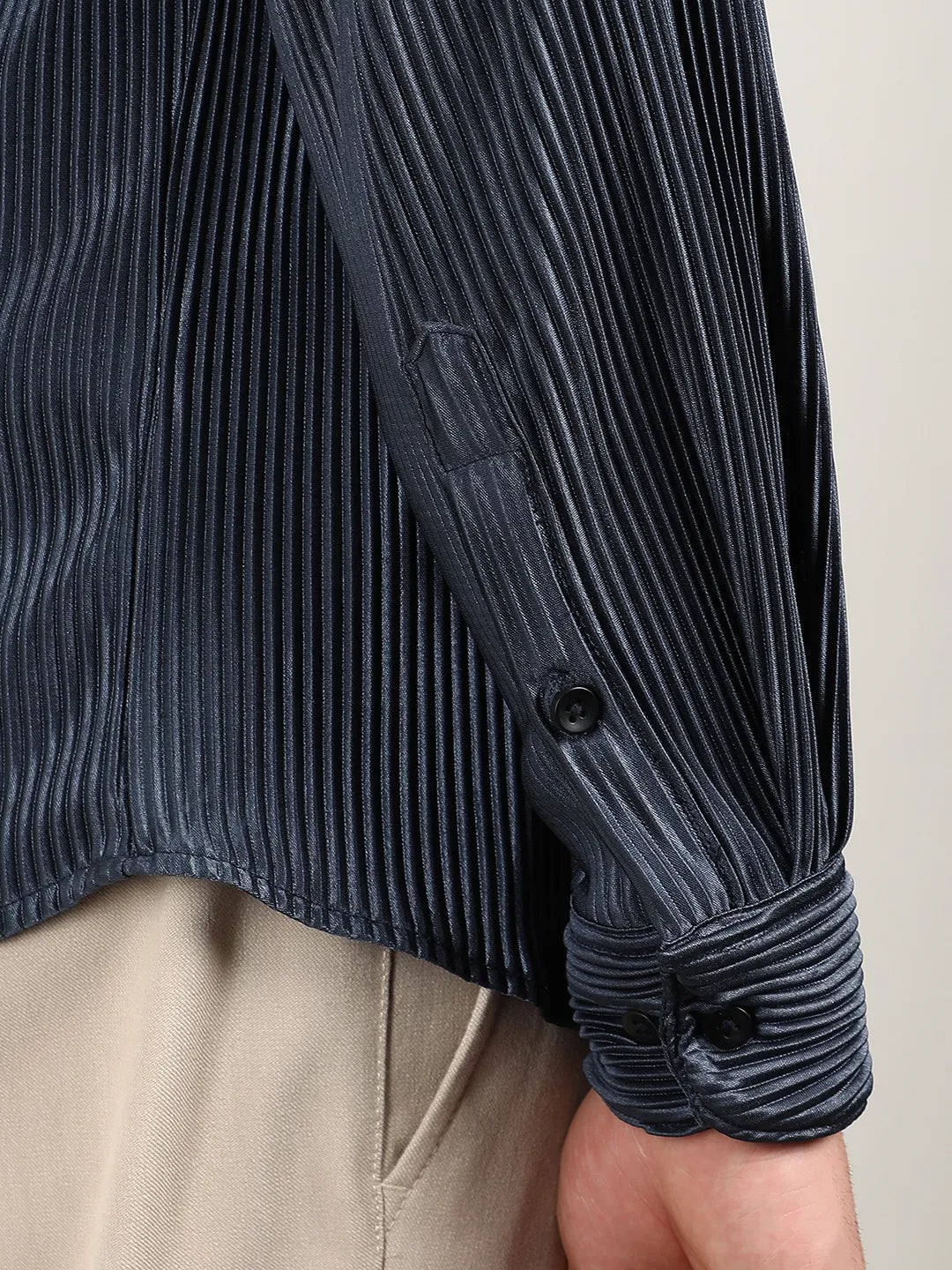 Pleat-Creased Shirt