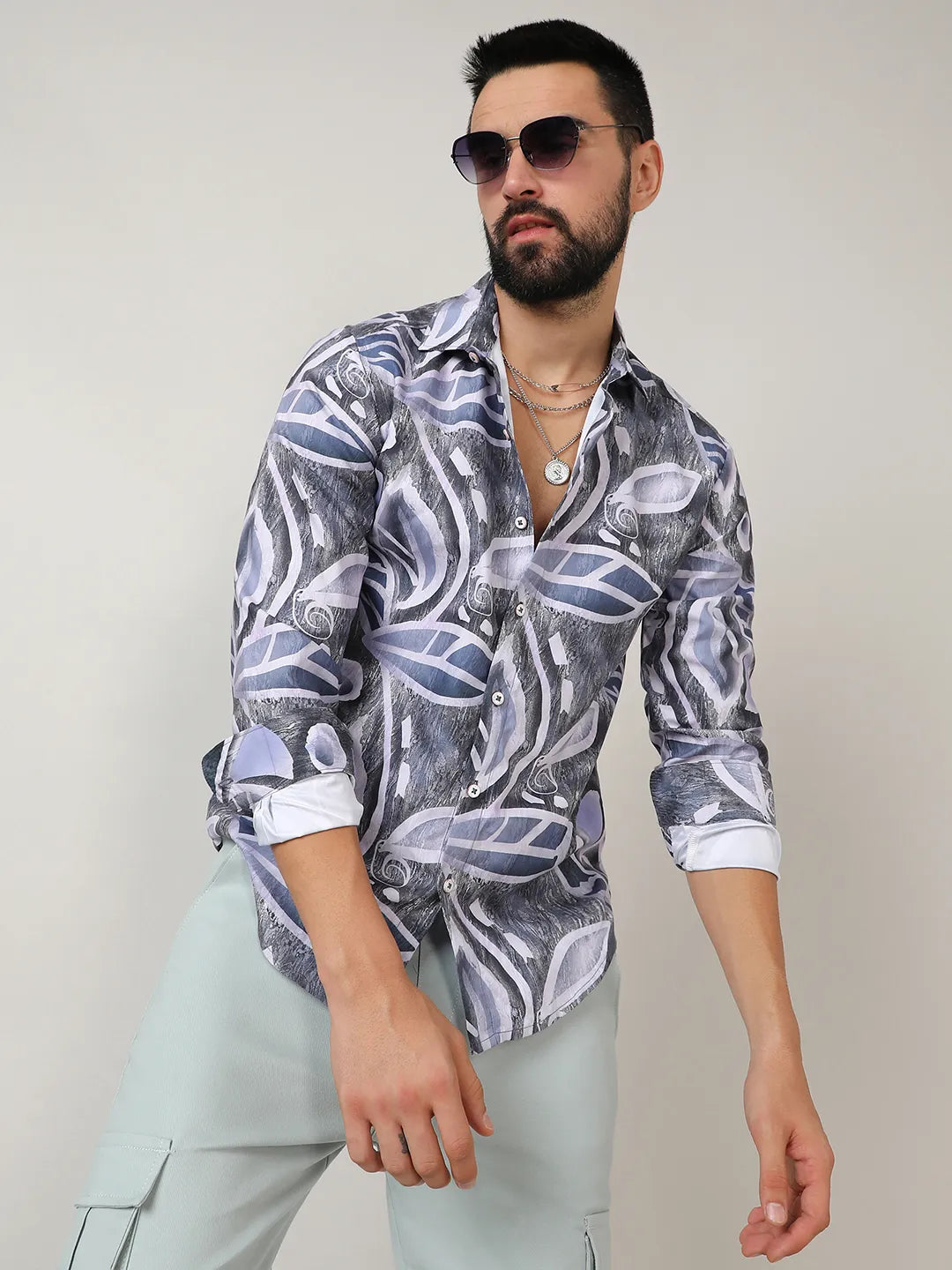 Marble Foliage Shirt