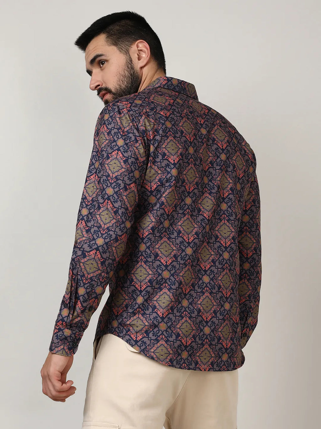 Ethnic Geometric Shirt