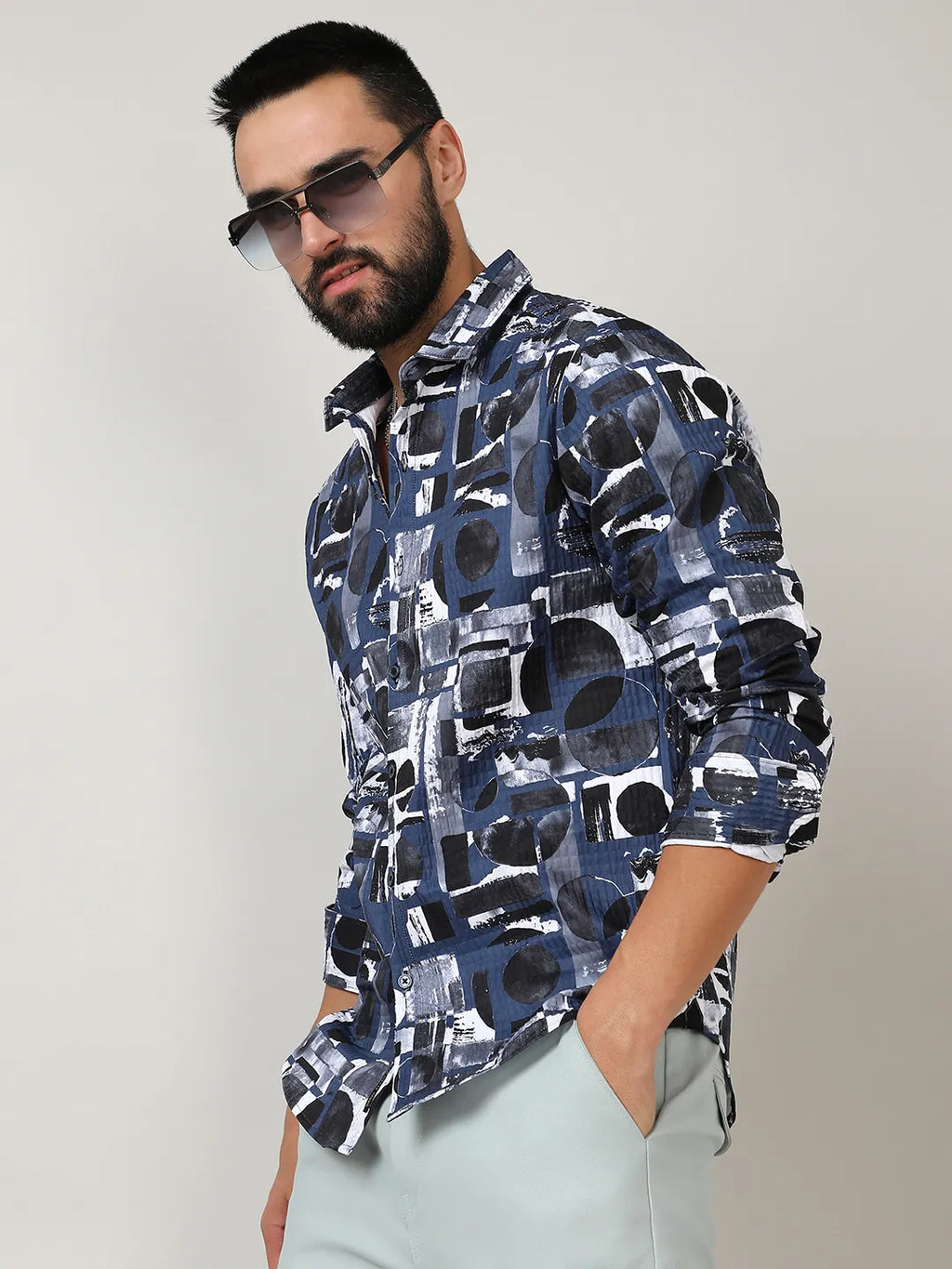 Abstract Geometric Shirt