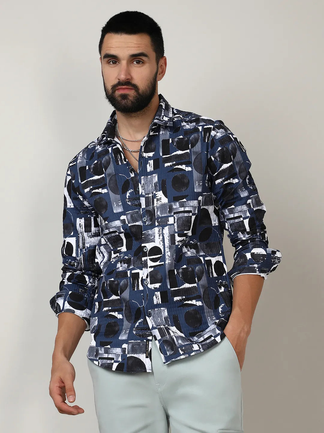 Abstract Geometric Shirt