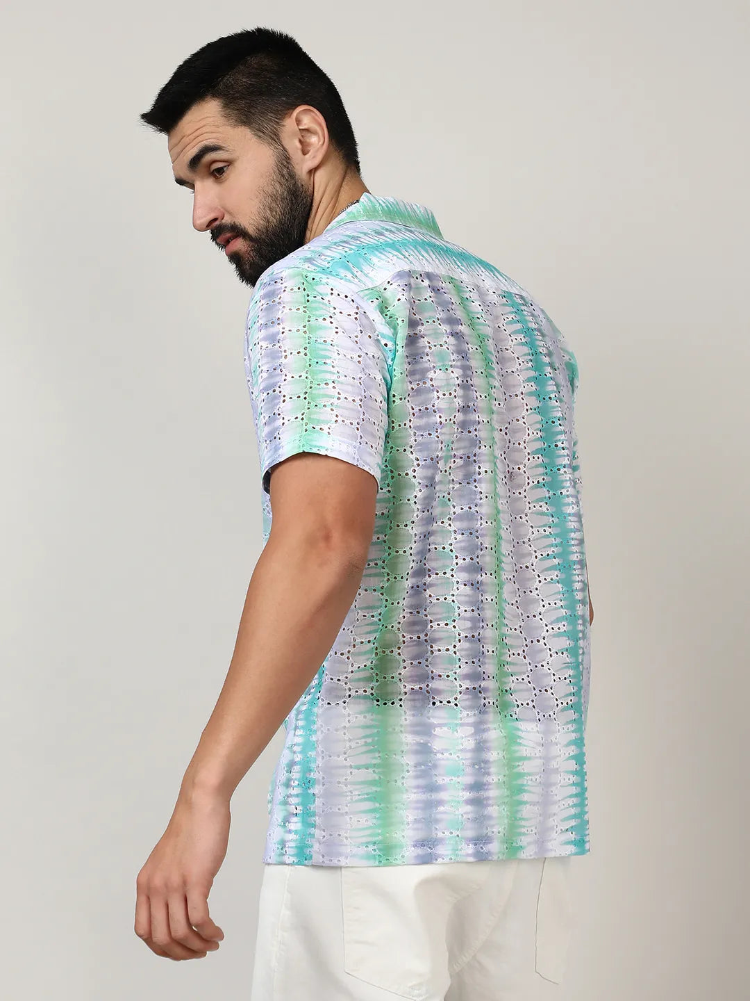 Horizontal Tie-Dye Shirt
